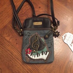 Chala convertible crossbody purse - music theme🎶